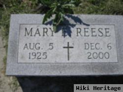 Mary E Snyder Reese