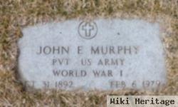 Pvt John E Murphy