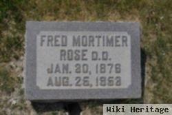 Fred Mortimer Rose