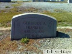 Gertrude A. Franklin