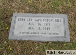 Ruby Lee Sappington Hill