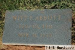 Witt F. Abbott