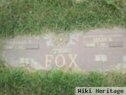 Mary E Fox