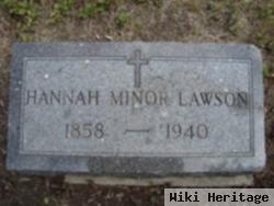 Hannah Minor Lawson