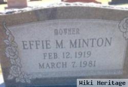 Effie M. Minton