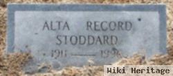 Alta Record Stoddard