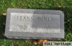 Charles Franklin "frank" Hines