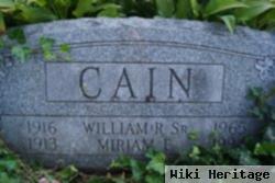 William R Cain, Sr