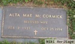 Alta Mae "mazie" Alvord Mccormick