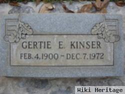 Gertie Ethel Kinser