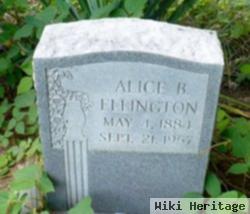 Alice B. Ellington