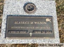 Beatrice M. Bradshaw Wilson