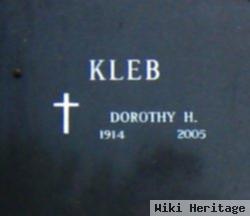 Dorothy H Kleb