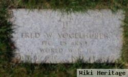 Fred W Vogelhuber