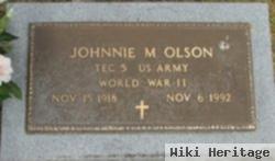 Johnnie M Olson