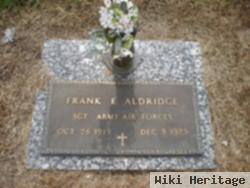 Frank Elliotte Aldridge, Sr