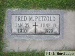 Frederick M "fred" Petzold