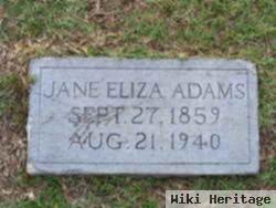 Jane Eliza Adams