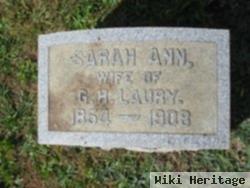 Sarah Ann Snyder Laury