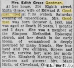 Edith Grace Mattern Goodman