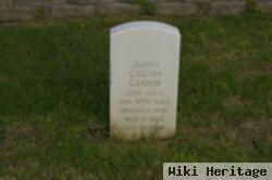 Sgt John Calvin Cloud