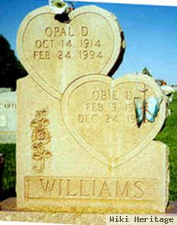 Opal D. Woods Williams