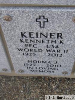 Kenneth K Keiner