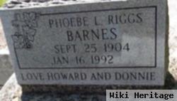 Phoebe L. Riggs Barnes