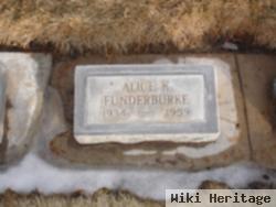 Alice K Funderburke