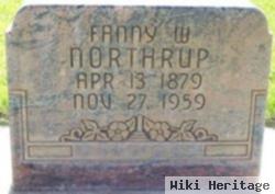 Fanny W. Northrup