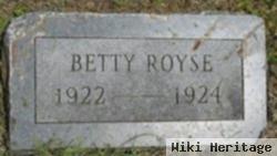 Betty Royse