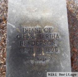 Infant Of Martha Henderson