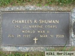 Corp Charles R Shuman