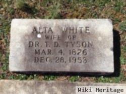 Alta Jane White Tyson