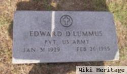Pvt Edward D Lummus