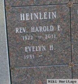 Rev Harold E. Heinlein