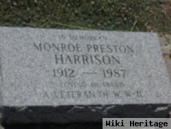 Monroe Preston Harrison