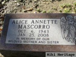 Alice Annette Mascarro