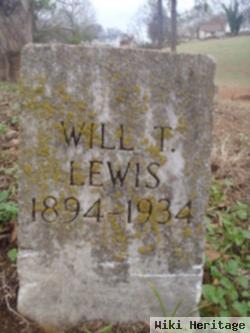 Will T Lewis