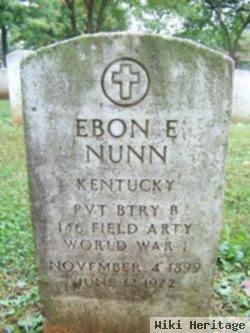 Ebon E Nunn