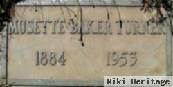 Musette Baker Turner