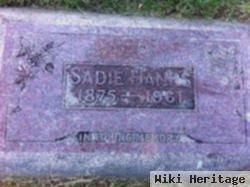 Sarah Ann "sadie" Shane Waters Rouse Hanks