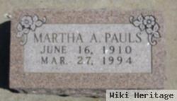 Martha A Pauls