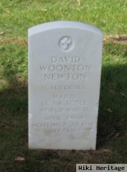 Maj David Woonton Newton