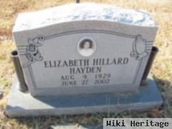 Elizabeth Hillard Hayden