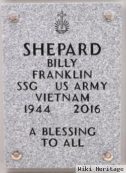 Ssgt Billy Franklin Shepard