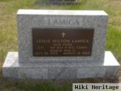 Leslie Milton Lamica