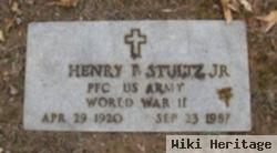 Henry F Stultz, Jr