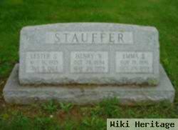 Lester S Stauffer