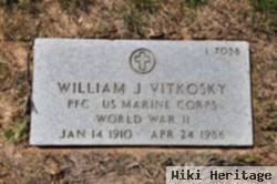 William J Vitkosky